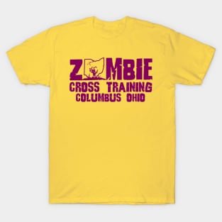 Zombie Cross Training Columbus Ohio Purple T-Shirt